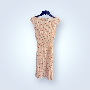 Fun flamingo themed Kate Spade dress